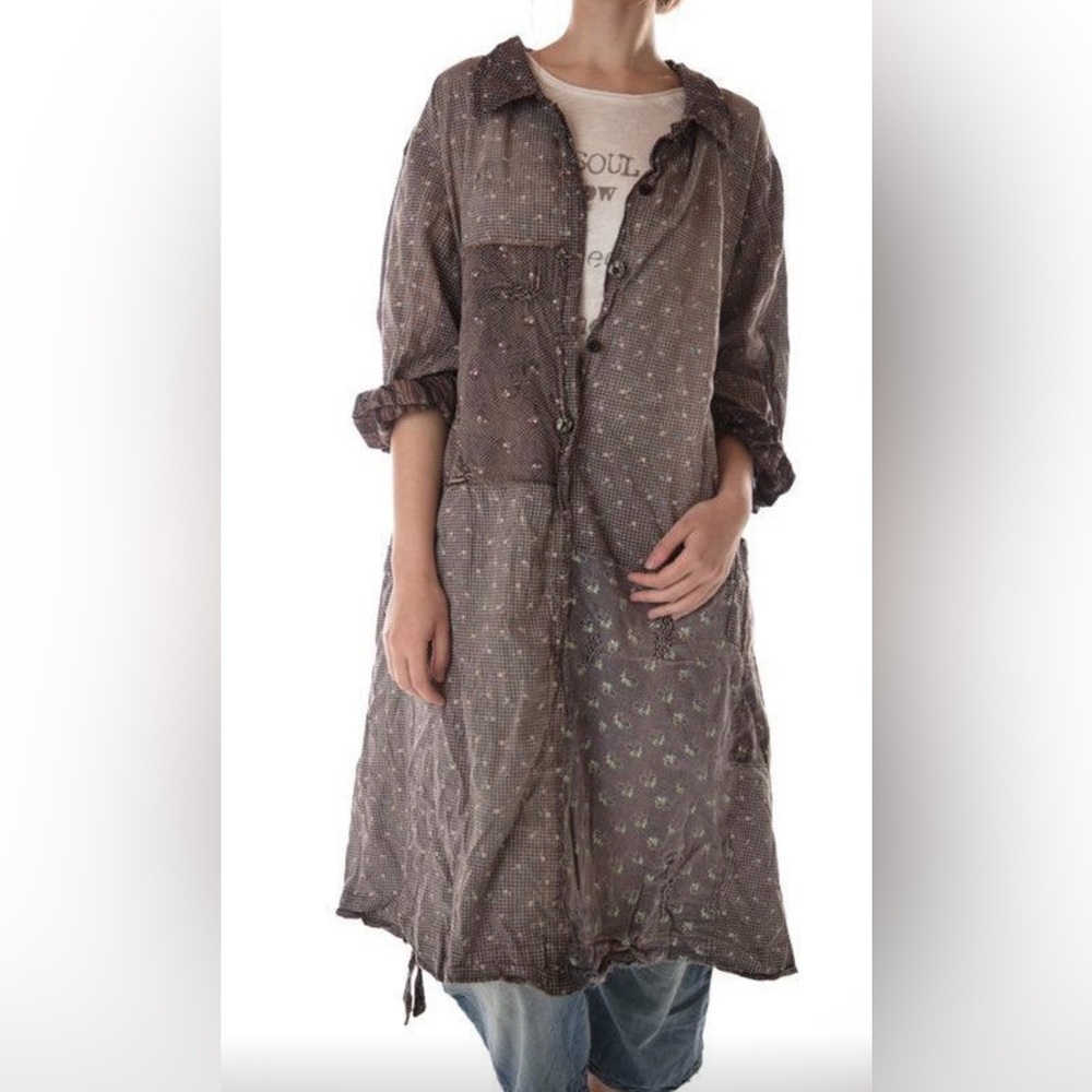 Magnolia Pearl Ella calico Dress AMAZING One Size